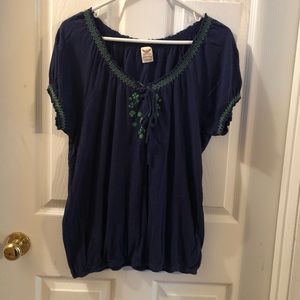 Peasant top